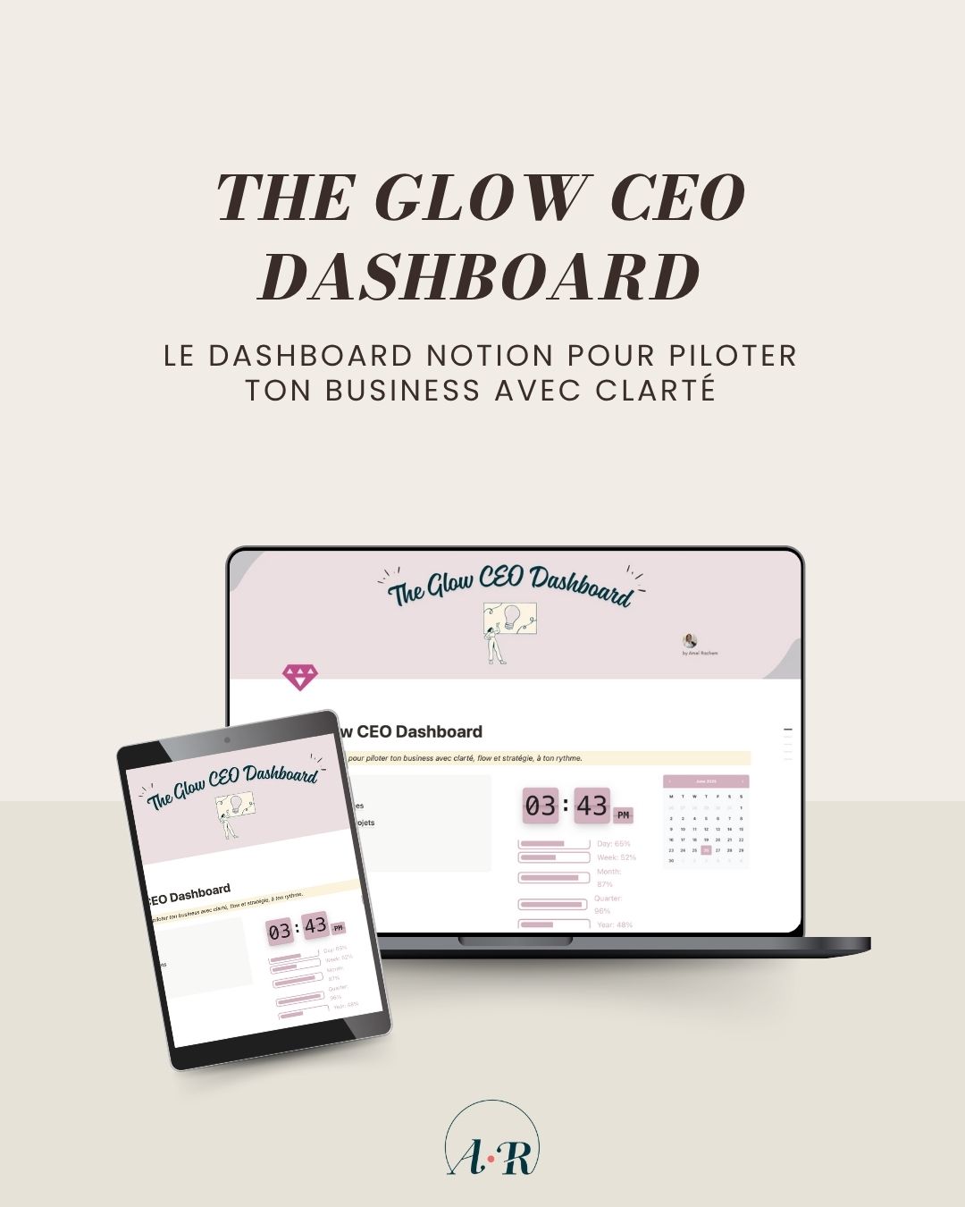 The Glow CEO Dashboard Notion Templatefull2